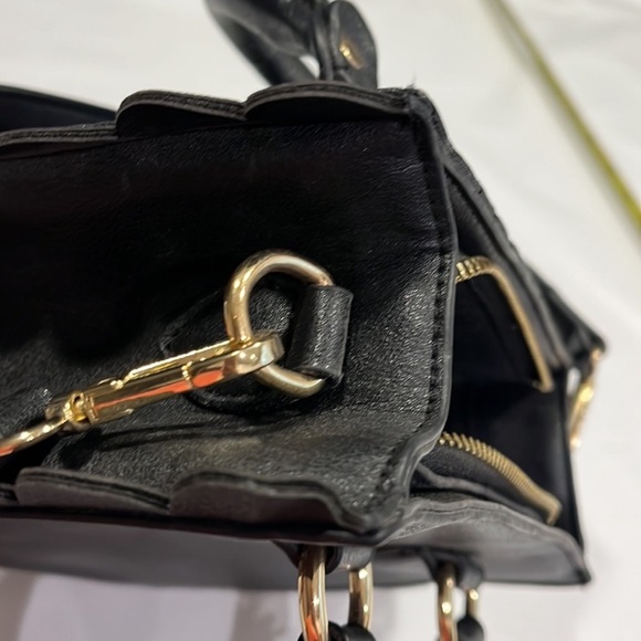 Fashion crossbody bag gold studs quilted - Picture 7 of 11